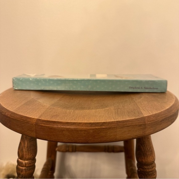 Vintage Hanson Brand Spiral Candles Tapered Paraffin Dripless  Smokeless Beige - Picture 4 of 12